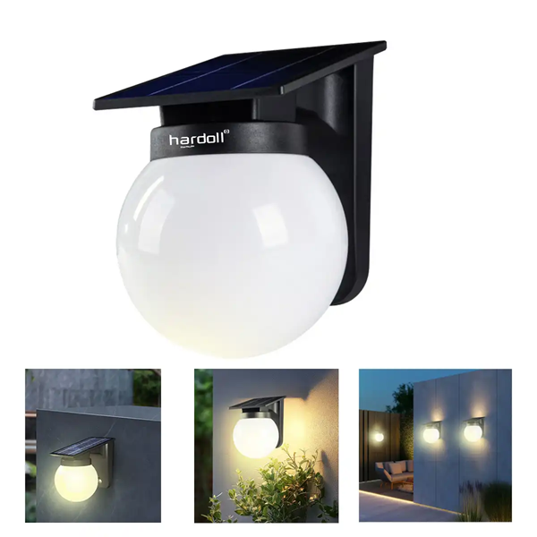 Wall Solar Light for Home Exterior & Garden Decoration - Waterproof LED
