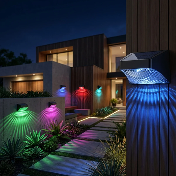 Wall Solar Light for Home & Garden Decorative – Waterproof LED